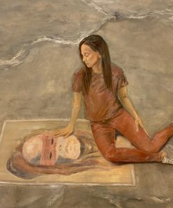 Bindung - Öl auf Leinwand