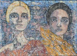 Die Nymphen, 30x40 cm, 2025