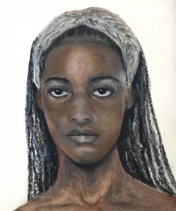 Namibian girl, 60x70 cm, 2018