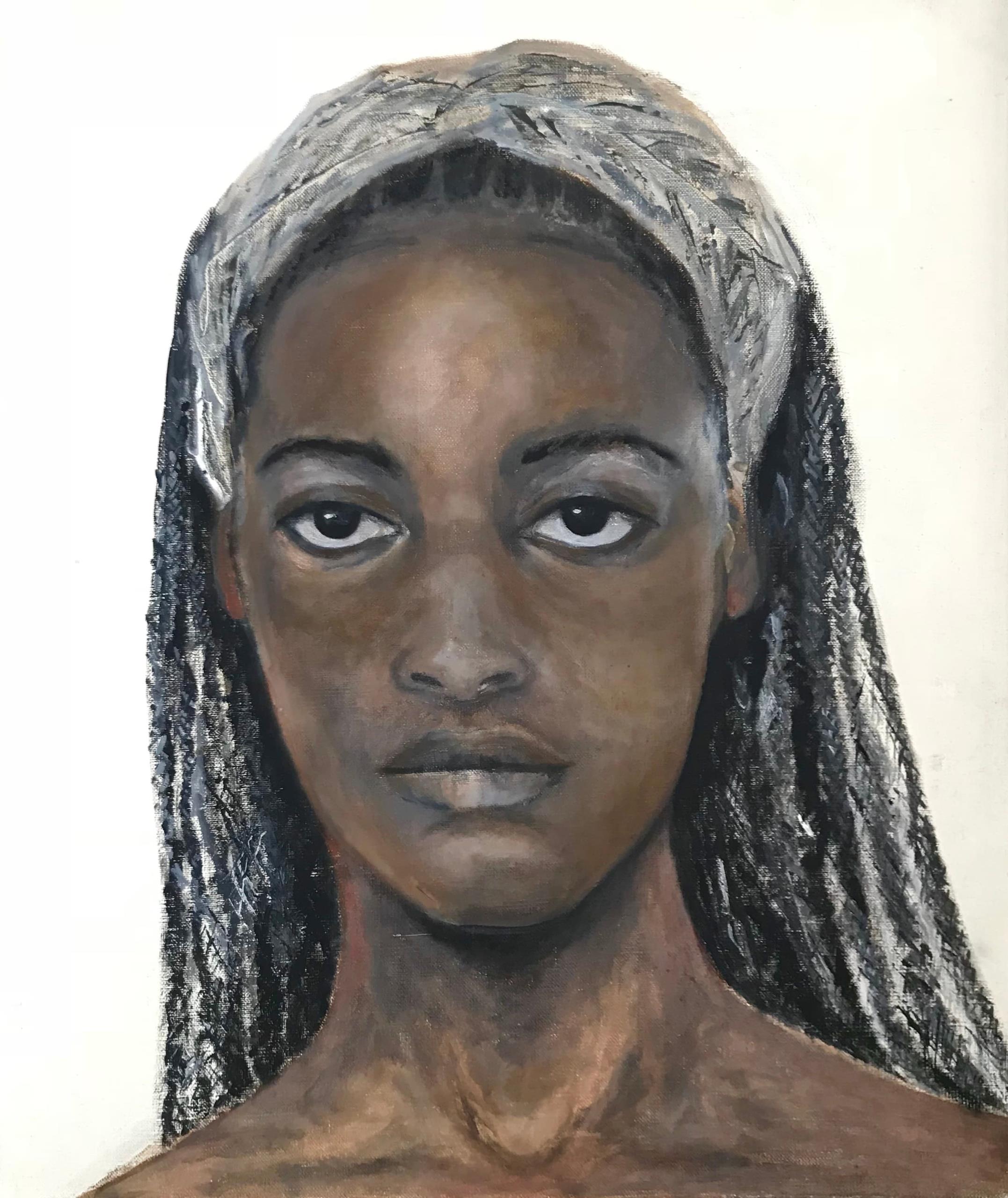 Namibian girl, 60x70 cm, 2018
