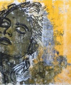 Ohne Titel, Monotopie auf Papier, 30x30, 2016