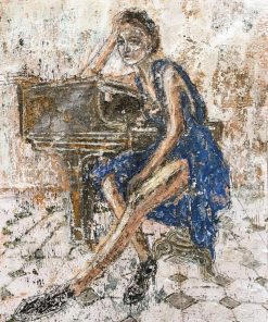 Pianogirl, 20x30 cm, 2016