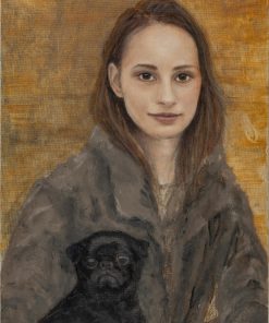 Selbstporträt, Öl auf Leinwand, 2021