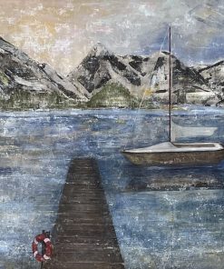 Tegernsee - Akryl auf Leinwand